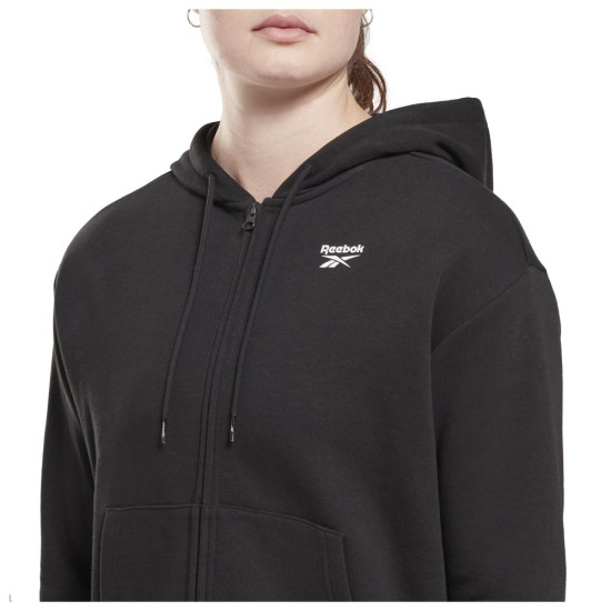 Reebok Γυναικεία ζακέτα Identity Small Logo French Terry Full-Zip Hoodie Reebok Γυναικεία ζακέτα Identity Small Logo French Terry Full-Zip Hoodie